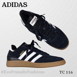Adidas Originals Busenitz Mens Black Lace Up Athletic Sneakers Size 8.5